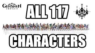 All 117 Characters Specialist Dance before Snezhnaya | Genshin Impact