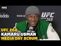 Kamaru Usman Wants To Fight Canelo Alvarez, Reacts To Khamzat Chimaev | UFC 268 | MMA Fighting