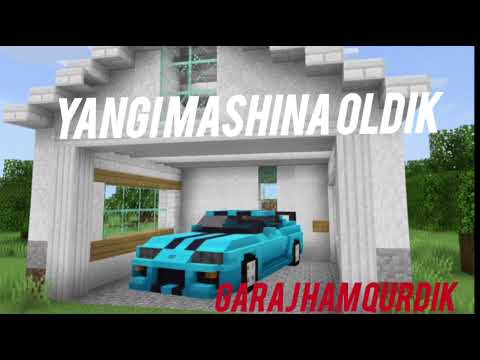Yangi mashinam uchun garaj qurdim😉✅