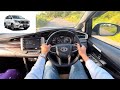 Toyota Innova Crysta 2 4 Zx Top Model 2024 Drive POV Overview Country Roads