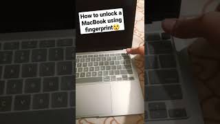 How to unlock a MacBook using fingerprint
