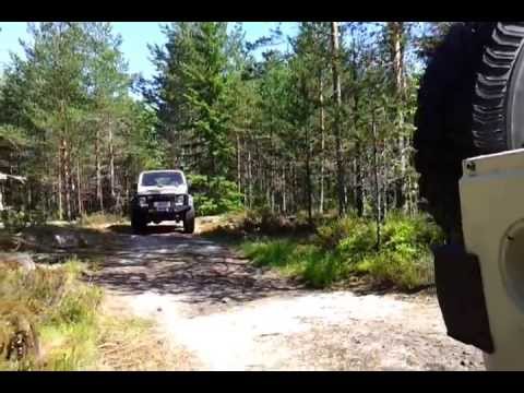 19 Ravijoki 8.6.2013 Suzuki Samurai tasaista menoa eteenpäin