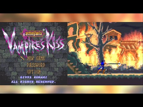 Castlevania: Vampire's Kiss/Dracula X (SNES) - Full Playthrough
