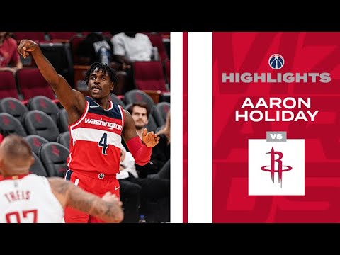 Aaron Holiday Highlights ' Preseason vs. Rockets