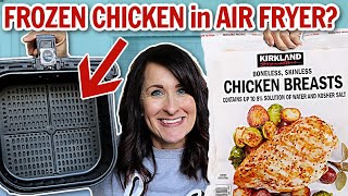 The FASTEST Way to Cook Frozen Chicken in the Air Fryer → Cosori Air Fryer Recipe