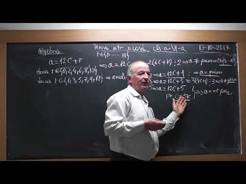 2/2 Lectia 1580 Clasa 6 Numere prime Numere compuse Teorema impartirii cu rest