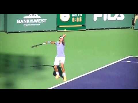Roger Federer 5x slow motion compilation