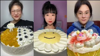 ASMR CAKE MUKBANG | KWAI EATING SHOW| CHINESE DESSERT