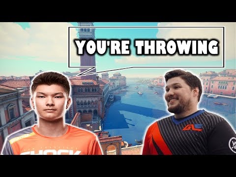 Sinatraa Calls Kephrii a Thrower on Reinhardt - Overwatch Season 14