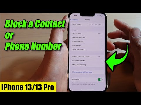How to Block a Phone Number or Contact on iPhone