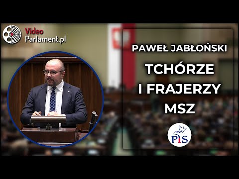 Paweł Jabłoński: Tchórzostwo i frajerstwo w MSZ