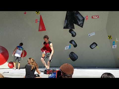 ADAM ONDRA Boulder 2 Qualification IFSC Climbing World Championships - Innsbruck 2018 - Boulder