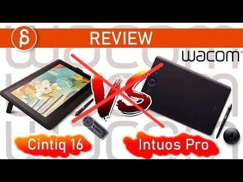 WACOM CINTIQ 16, SKIRTA ŠVEICARIJAI/15.6IN video