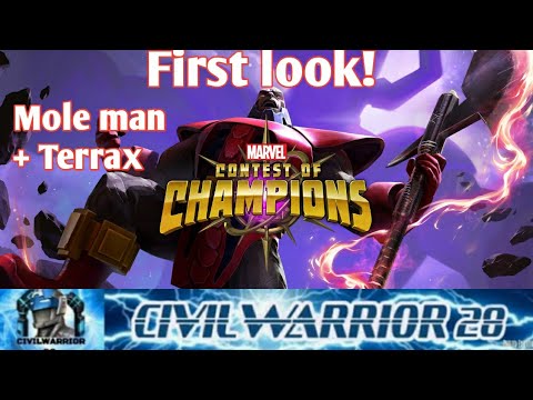 MCOC: Terrax and Mole man First look!