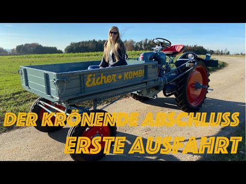 AUTO WIEDEMANN | EICHER GERÄTETRÄGER G22 | DER KRÖNENDE  ABSCHLUSS | 1.  AUSFAHRT | EICHERPORN