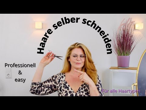 Cutting your own hair. Professional, easy to replicate