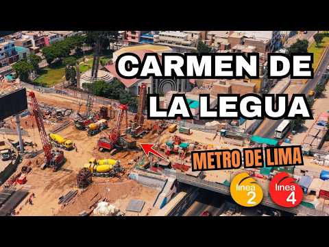 ¡El primer INTERCAMBIADOR SUBTERRÁNEO del PERÚ! | Carmen de La Legua | METRO de LIMA y CALLAO