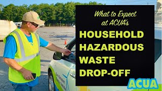 What to Expect at a Household Hazardous Waste Drop-Off