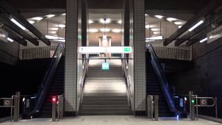 preview picture of video 'U-Bahn Frankfurt (Main) - Bockenheimer Warte D-Ebene (U4) (2015)'