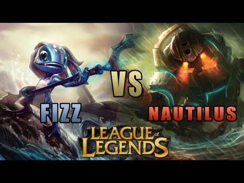 League of Legends - 1v1 Mid SONG - Fizz vs Nautilus [Epic Rap Battles of History Parody]