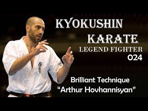 Kyokushin Karate Fighter 024 - Brilliant Technique " Arthur Hovhannisyan "