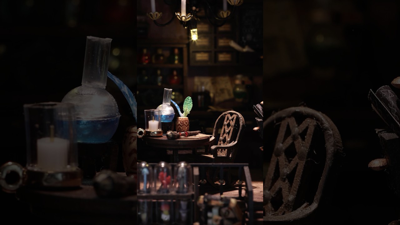 The house of a witch who loves mushrooms🍄