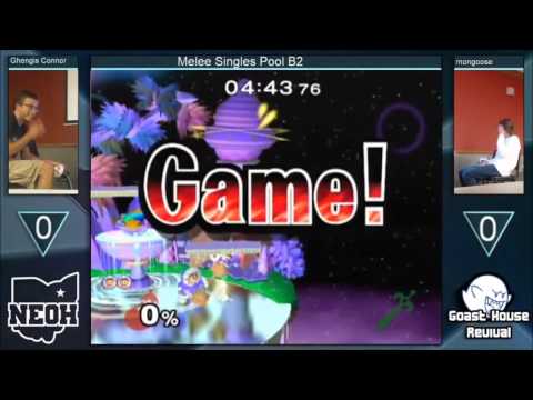 GHR SSBM: Genghis Connor (ICs) Vs. Mongoose (Marth) POOLS
