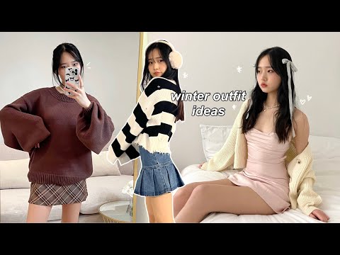 winter & new year outfit ideas & try-on haul (princess...