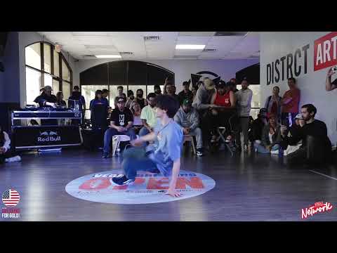 Killa Kai Vs Jazzy J - Teens Top 8 - Vegas Breaking Open - Breaking For Gold USA - USA Dance - BNC