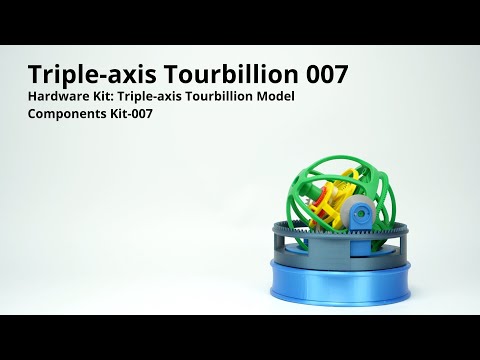 Bambu Lab Triple-axis Tourbillon Model Components Kit-007 Bambu Lab Triple-axis Tourbillon Model Components Kit-007