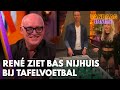 René ziet Bas Nijhuis als scheidsrechter bij tafelvoetbal: 'Lekker man!' | VANDAAG INSIDE