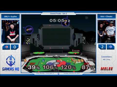 GHQ Weekly [1/29/17] - WIT | ORLY + Scythe vs. GHQ | Kels + Cheato - SSBM - Grand Finals