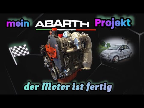 the engine is ready (almost) Fiat Abarth 500