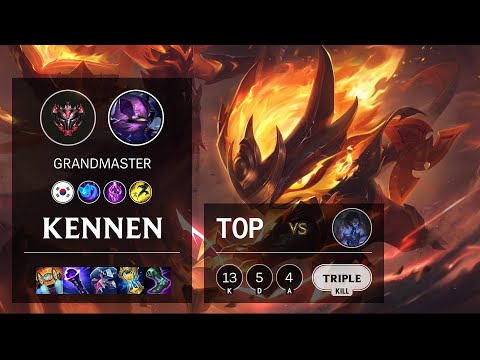 Kennen Top vs Sylas - KR Grandmaster Patch 11.10