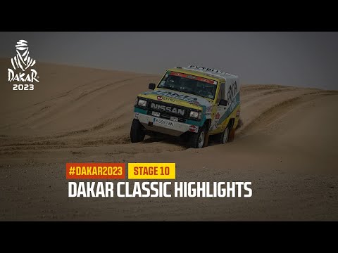 Dakar Classic Highlights - Stage 10 - #Dakar2023