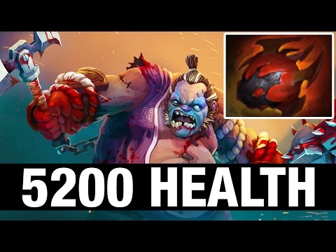 5200 HEALTH - Draskyl Plays Pudge - Dota 2