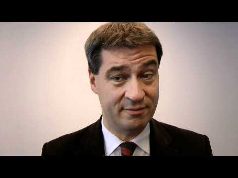 Dr. Markus Söder (Bayr. Umweltminister): 99 seconds for the future of biodiversity