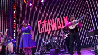 La Santa Cecilia  "Campos de Fresa/Strawberry Fields" @ Universal City Walk Hollywood 7-7-13