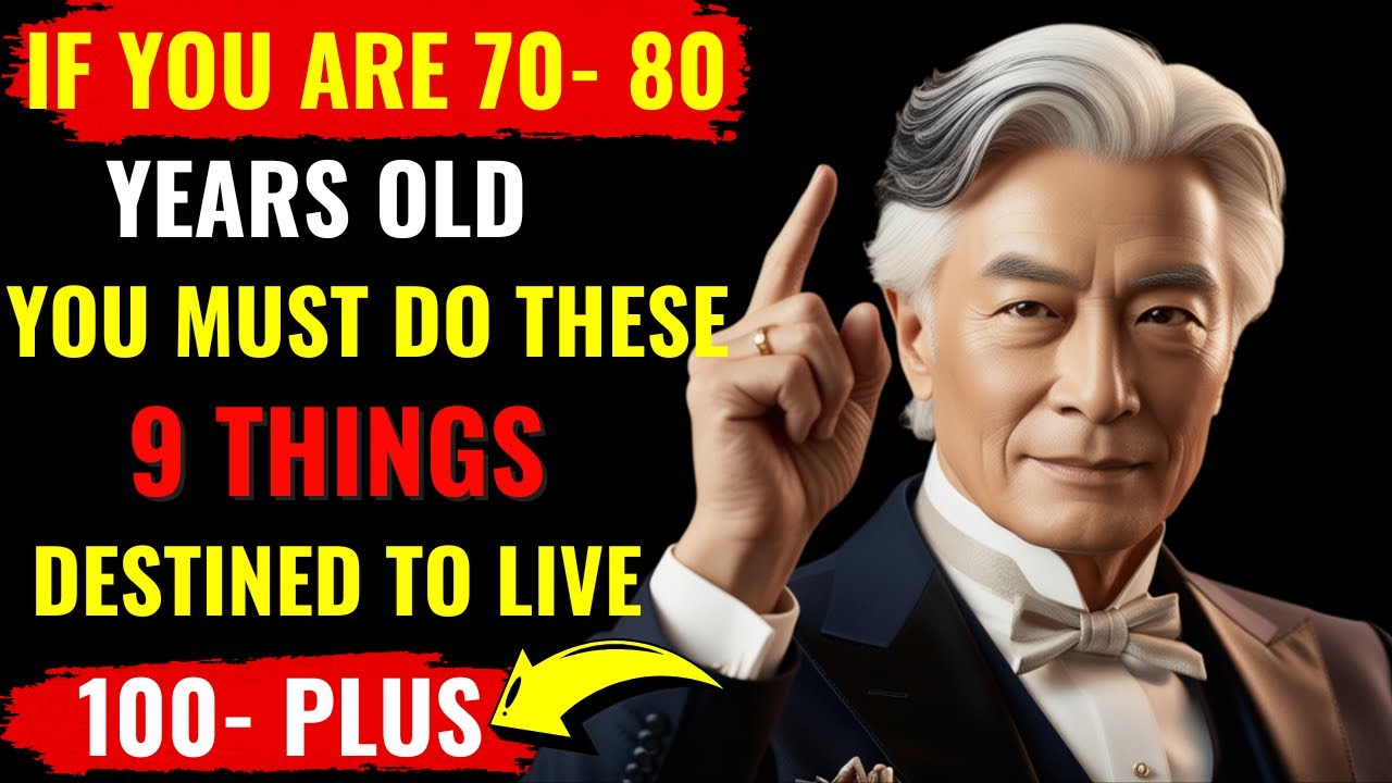70-80 Years Old? Walking Less? Must  Do These 9 Things Instead!