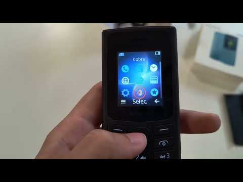 Nokia 105 4G TA-1393 NK094 mobile phone - Unboxing, presentation and first impressions.