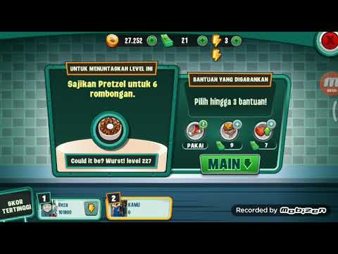 Diner dash level 227 Bintang 3 - COULD IT BE? WURST!