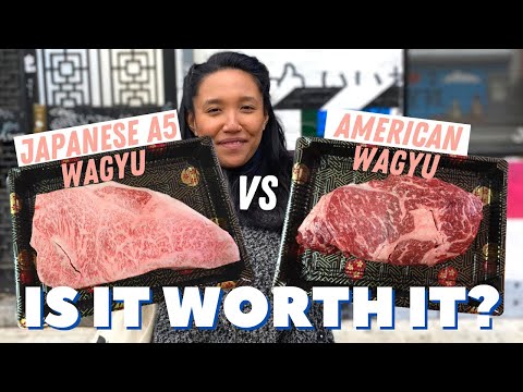 JAPANESE A5 WAGYU vs AMERICAN WAGYU SHOWDOWN & How to Cook a Perfect Steak
