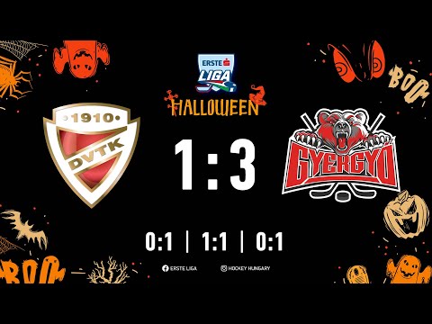 Gólösszefoglaló - EL 67 - DVTK Jegesmedvék - Gyergyói Hoki Klub 1:3 20211028