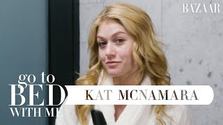 Shadowhunters Star Kat McNamara's Nighttime Skincare Routine | Go To Bed With Me | Harper's BAZAAR