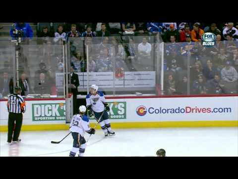Jaden Schwartz are you kidding me penalty. St. Louis Blues vs Colorado Avalanche 11/27/13 NHL
