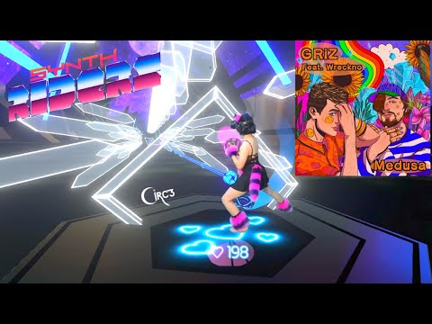[360 CAM, LIVE] Synth Riders Master ~ MEDUSA (ft. Wreckno) // GRiZ #VR