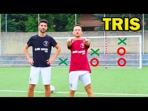 CHALLENGE : giochiamo a TRIS  con una porta da CALCIO!