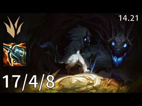 Kindred Jungle vs Kha'Zix - EUW diamond | Patch 14.21