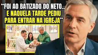 Pastor evangélico foi acompanhar o batismo do neto…mas saiu decidido a entrar para a Igreja católica