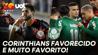 TABELA ALTERADA, RETROSPECTO E PÓS-TÍTULO: COMENTARISTAS VEEM CORINTHIANS FAVORITO CONTRA PALMEIRAS!